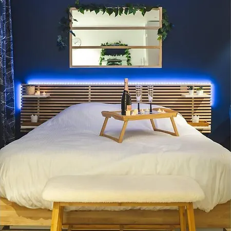 Mon Nid D'amour - Jacuzzi Privatif - Centre Ville Du Mans Lejlighed Le Mans