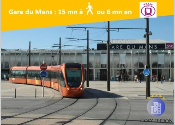 Apartamento Mon Nid D'amour - Jacuzzi Privatif - Centre Ville Du Mans