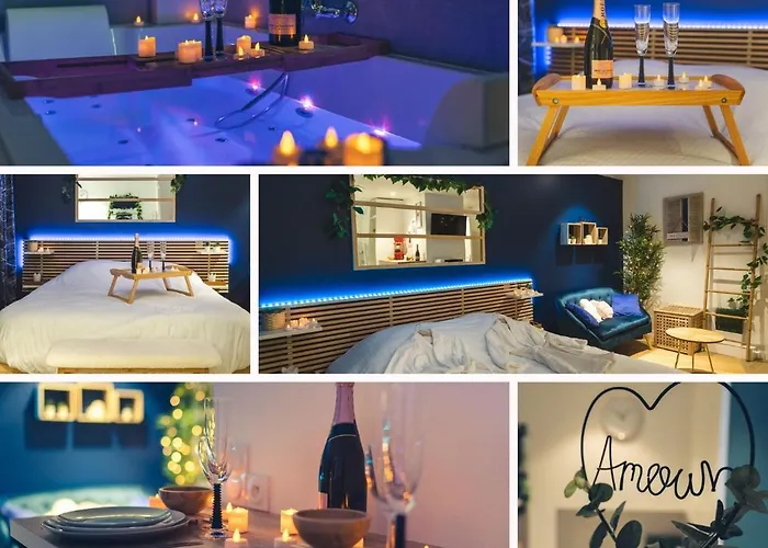 Mon Nid D'amour - Jacuzzi Privatif - Centre Ville Du Mans Apartamento Le Mans